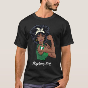 Nigeriaans meisje Nigeria T-shirt