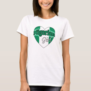 Nigeriaans meisje t-shirt