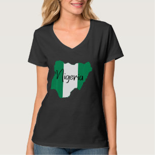 Nigeriaans t-shirt, Nigeriaanse vlag, Nigeriaans s T-shirt
