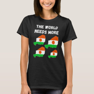 Nigeriaans volk en bang voor de wereld t-shirt