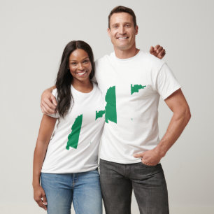 Nigeriaans zegel t-shirt