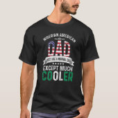 Nigeriaanse Amerikaanse vaders Dag Papa Nigeria Fl T-shirt (Voorkant)