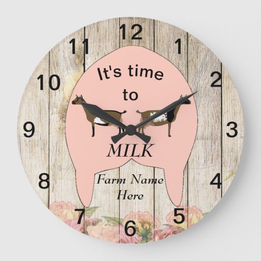 Nigeriaanse Dwerg Dairy Goat Boerderij Udder Grote Klok (Voorkant)