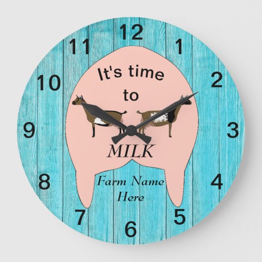 Nigeriaanse Dwerg Dairy Goat Boerderij Udder Grote Klok (Voorkant)