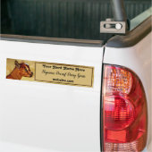 Nigeriaanse Dwerg Melkgeit Kid Bumpersticker (Op Truck)