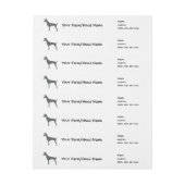 Nigeriaanse dwerggeit Uw Boerderij Naam Wrap Aroun (Vel)