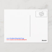 Nigeriaanse familie briefkaart (Achterkant)