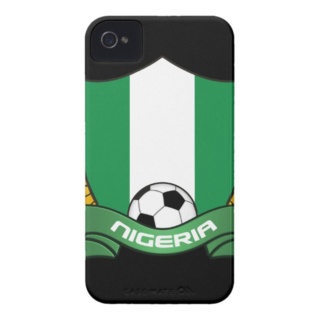 Nigeriaanse iPhone 4 ID Hoesje-poort Case-Mate iPhone Case (Achterkant)