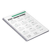 Nigeriaanse kalender 2024 notitieboek (Rechterzijde)