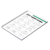 Nigeriaanse kalender 2024 notitieboek (Linkerzijde)