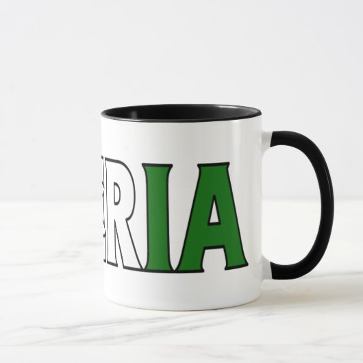 Nigeriaanse koffiebeker mok (Rechts)