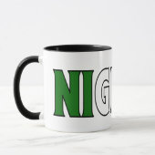 Nigeriaanse koffiebeker mok (Links)