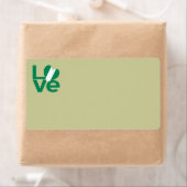 Nigeriaanse liefde etiket (Insitu)