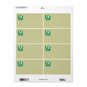 Nigeriaanse liefde etiket (Full Sheet)