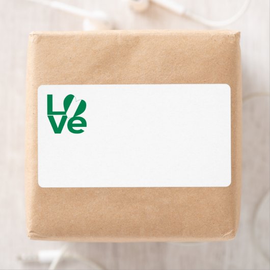 Nigeriaanse liefde etiket (Insitu)