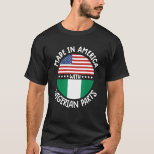 nigeriaanse mannen Nigeria vlaggen vrouwen nigeria T-shirt