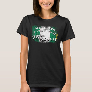 Nigeriaanse Mission Missionar Port Harcourt Mormon T-shirt
