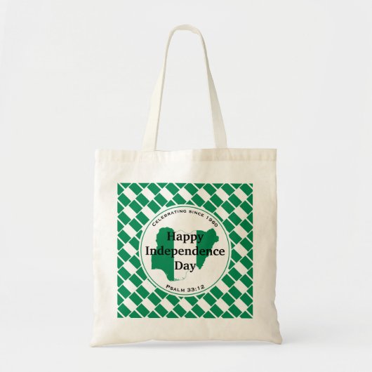 NIGERIAANSE ONAFHANKELIJKHEID DIE Nigeria viert Tote Bag (Voorkant)