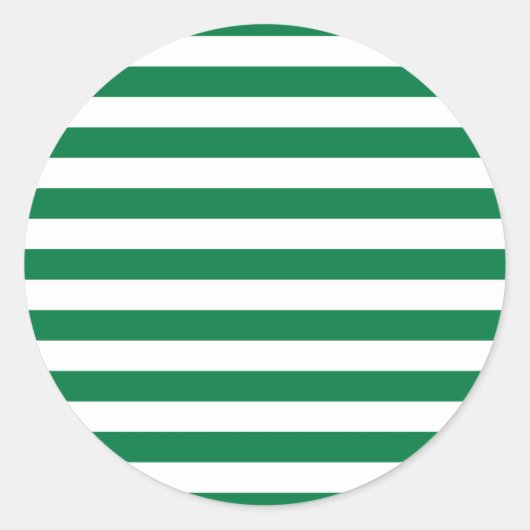 Nigeriaanse Pakistaanse vlagstrepen Ronde Sticker (Voorkant)
