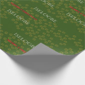 Nigeriaanse print cadeaupapier (Hoek)