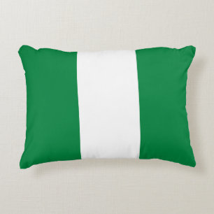 Nigeriaanse vlag accent kussen