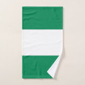 Nigeriaanse vlag bad handdoek (Handdoek)