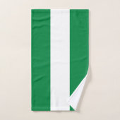 Nigeriaanse vlag bad handdoek (Handdoek)