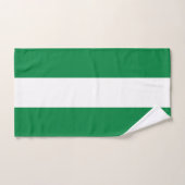 Nigeriaanse vlag bad handdoek (Handdoek)