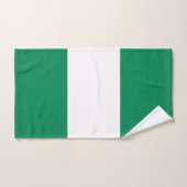 Nigeriaanse vlag bad handdoek (Handdoek)