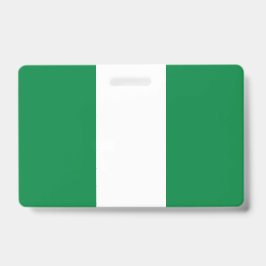 Nigeriaanse vlag badge