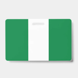 Nigeriaanse vlag badge
