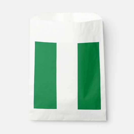 Nigeriaanse vlag bedankzakje (Voorkant)
