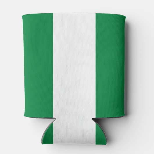 Nigeriaanse vlag blikjeskoeler (Achterkant)