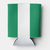 Nigeriaanse vlag blikjeskoeler (Voorkant)