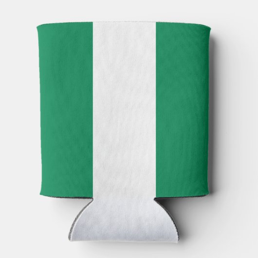 Nigeriaanse vlag blikjeskoeler (Achterkant)