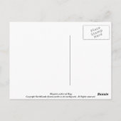 Nigeriaanse vlag briefkaart (Achterkant)