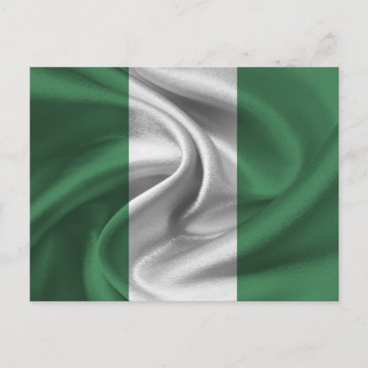 Nigeriaanse vlag briefkaart (Voorkant)