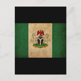  Nigeriaanse vlag Briefkaart