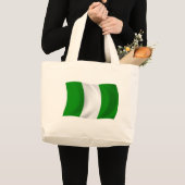 Nigeriaanse vlag Canvas tas (Voorkant (product))