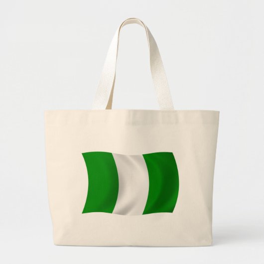 Nigeriaanse vlag Canvas tas (Voorkant)