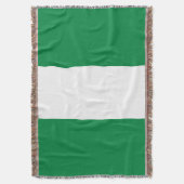 Nigeriaanse vlag deken (Voorkant Verticaal)