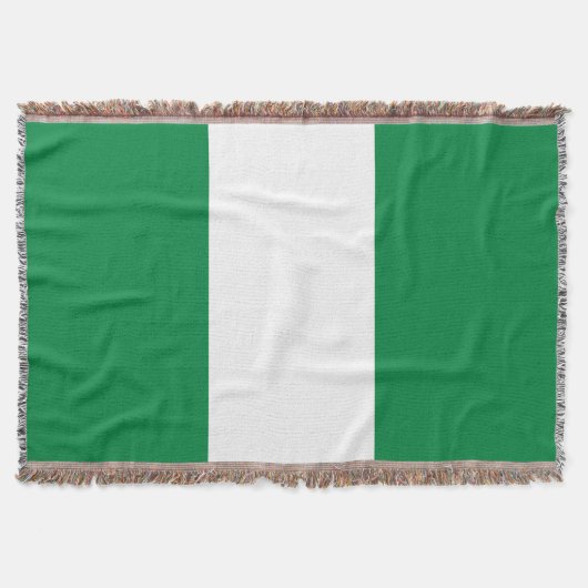 Nigeriaanse vlag deken (Voorkant)