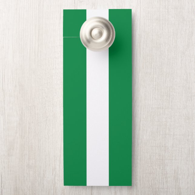 Nigeriaanse vlag deurhanger (Op knop)