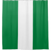 Nigeriaanse vlag douchegordijn (Voorkant)