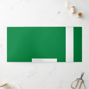 Nigeriaanse vlag drieluik kaart