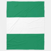 Nigeriaanse vlag fleece deken (Voorkant)