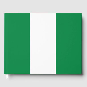 Nigeriaanse vlag gastenboek