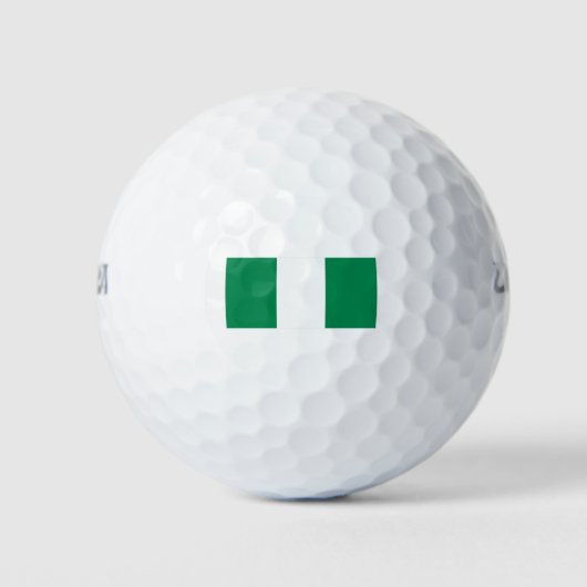 Nigeriaanse vlag golfballen (Voorkant)