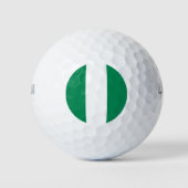 Nigeriaanse vlag golfballen (Voorkant)