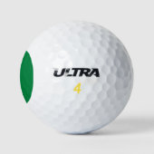 Nigeriaanse vlag golfballen (Logo)